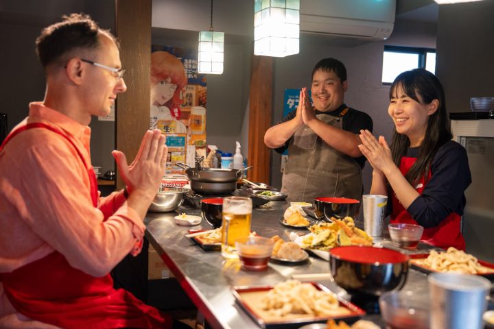 Kyoto Udon and Tempura Cooking Class image