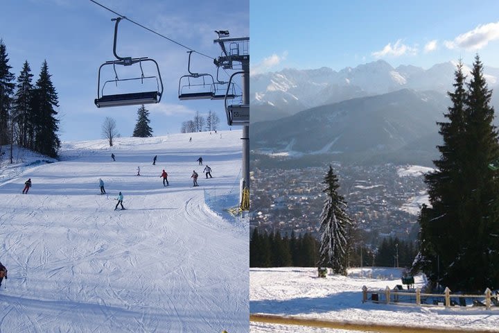 From Kraków: Skiing and Zakopane Tour Experience image