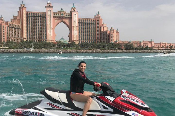 2 Hour Jet Ski Tour Dubai - Atlantis -JBR -Burj al arab - Burj khalifa views image