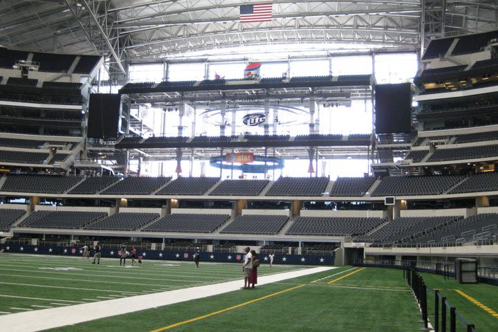 Small-Group Dallas Cowboys Stadium Tour with Transportation from Downtown Dallas image