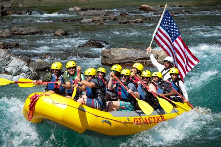 Half Day Whitewater Rafting near Glacier National Park image