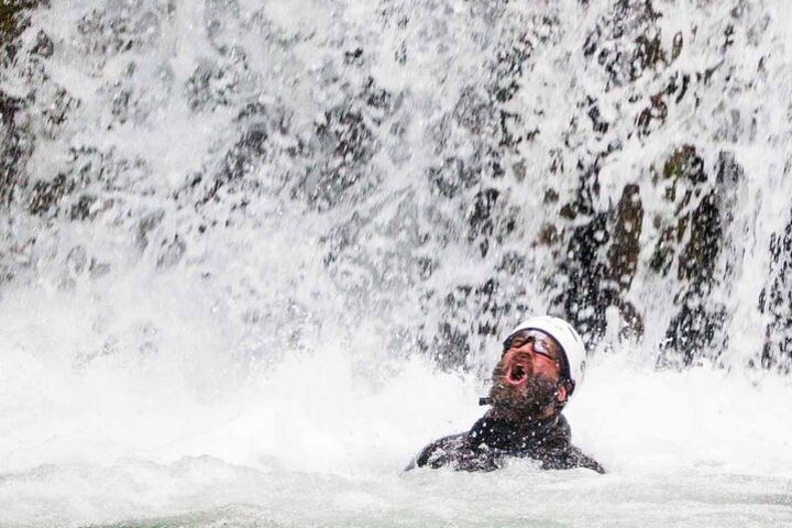 Canyoning of the integral route at the Iannello stream image