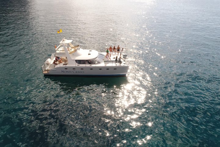 Small Group Whale Watching Catamaran Cruise with Snorkeling and Transfers  image