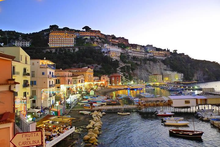 Pompeii Sorrento and Positano from Naples  image