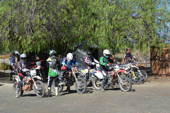 Off road motorcycle outride  image