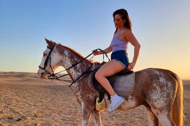 3 Hours Swimming By Horse in Red Sea Riding on the Beach and Dessert - Hurghada image