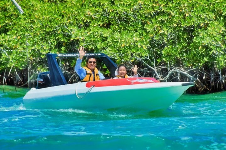 Mangroves and Punta Nizuc Snorkel Adventure by Speedboat image