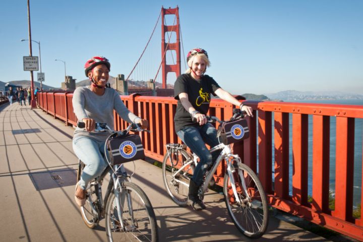 Golden Gate Bridge to Sausalito Guided Bike Tour image