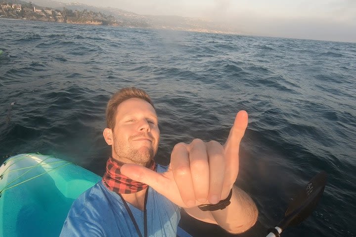 Laguna Beach Open Ocean Kayaking Tour with Sea Lion Sightings image