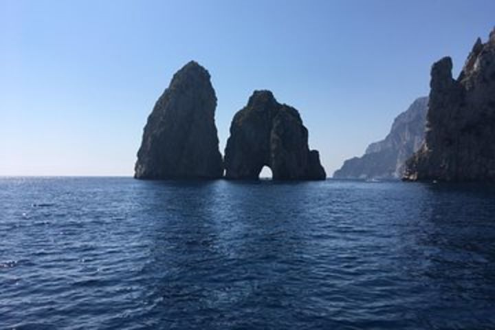 Capri and Blue Grotto by Gozzo Boat and Anacapri from Naples image