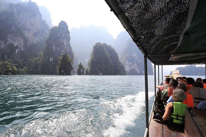 One Day Tour Khao Sok Cheow Lan Lake from Krabi image