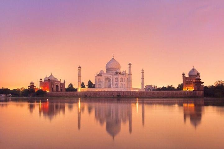 Full-Day Agra City Tour visit The Taj Mahal at Sunrise and Agra Fort image