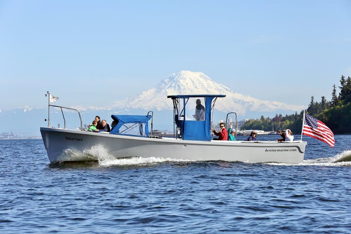  2 Hour Guided Boat Tour in Gig Harbor and Narrows Bridges image