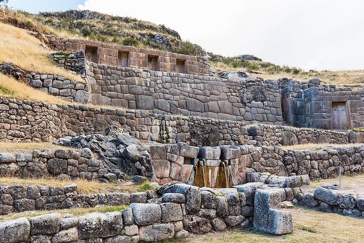 Private half Day Sacsayhuaman, Qenqo, Tambomachay and San Pedro Market image