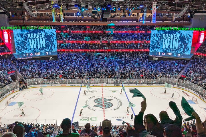 Seattle Kraken Ice Hockey Game at Climate Pledge Arena image