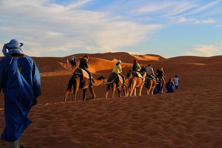 Sahara Désert 3 Days 2 Nights include transport tent lunch and B&B camel Ride image