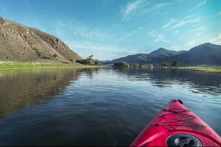 Active adventure by lake Khuvsgul image