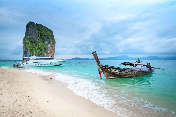 Early Bird Tour to 4 Islands & Railay Beach by Siam Adventure World from Khao Lak image