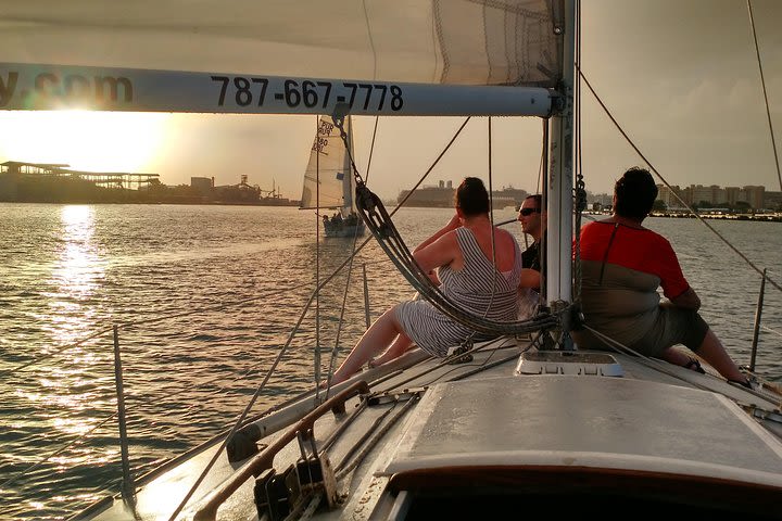 Sunset Sail by San Juan Historical Bay image