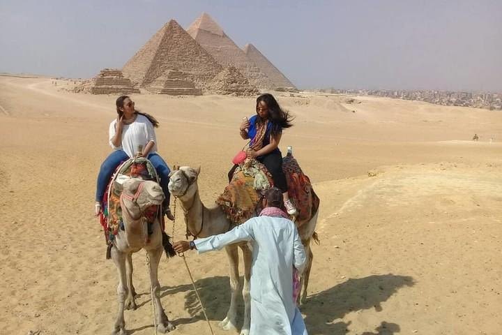 Full day Giza Pyramids, Sphinx,Valley Temple,Step pyramid & King Titi in Sakkara image