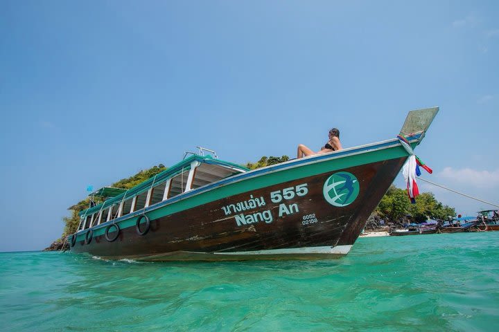 4-Island Tour by Traditional Big Longtail Boat from Krabi image