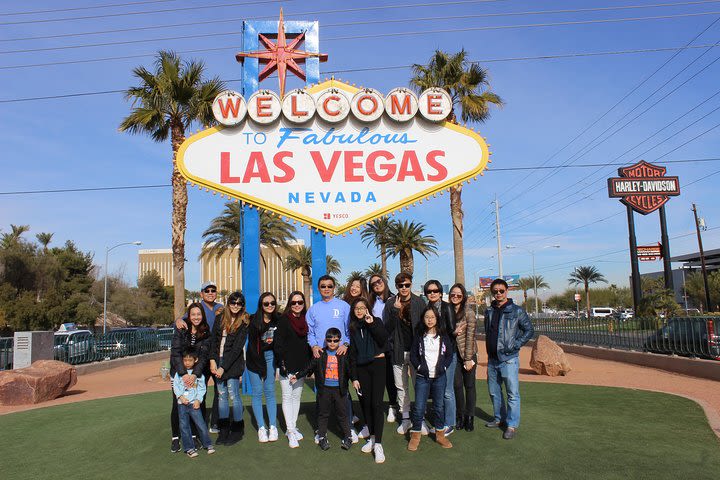 Las Vegas Strip Limo Tour with Champagne and Photography  image