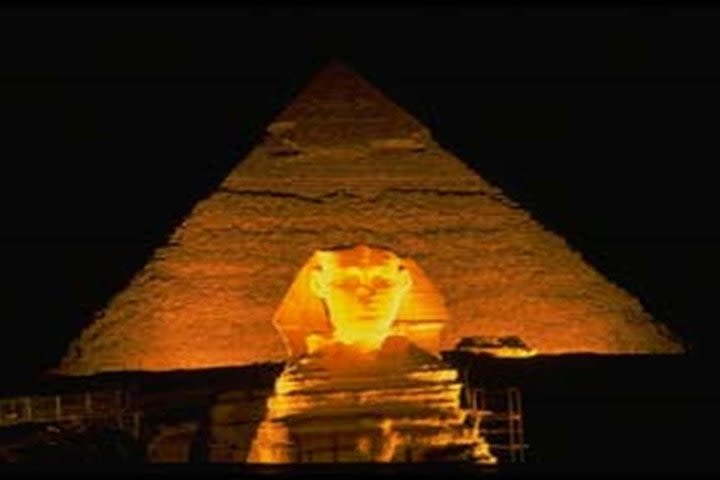 Sound and Light Show at Giza Pyramids image