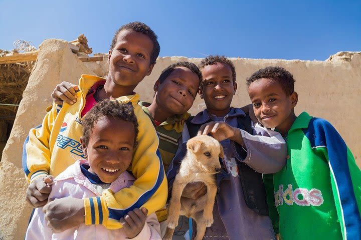 Nubian Village by Felucca image