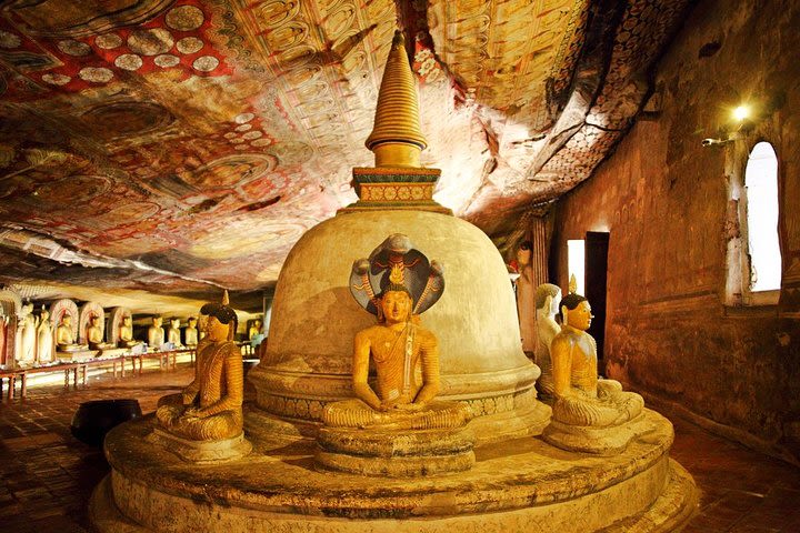 Sigiriya Rock Fortress and Dambulla Cave, All Inclusive Day Tour From Colombo. image