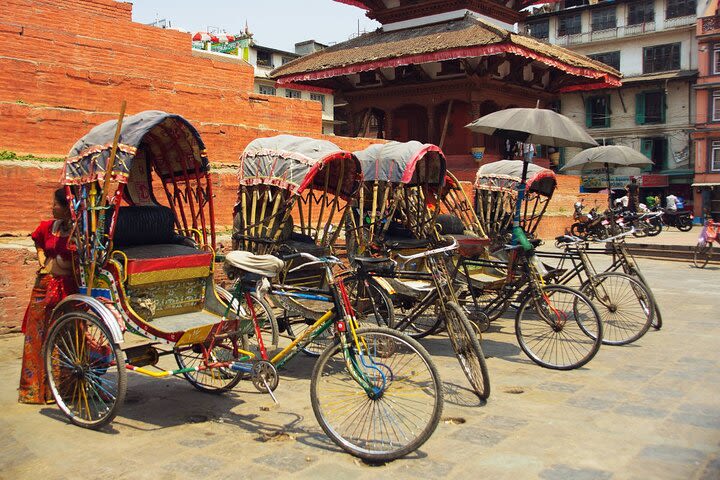 Kathmandu Valley Sightseeing with Rikshaw Ride Tour image