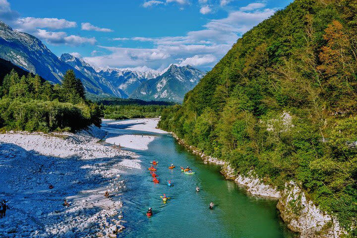 Guided Sit-on-top Kayaking Adventure in the Soča Valley from Čezsoča image