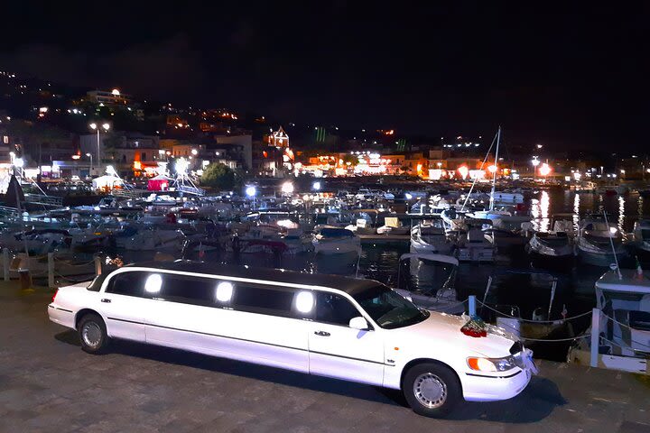 Aperitif in a limousine image