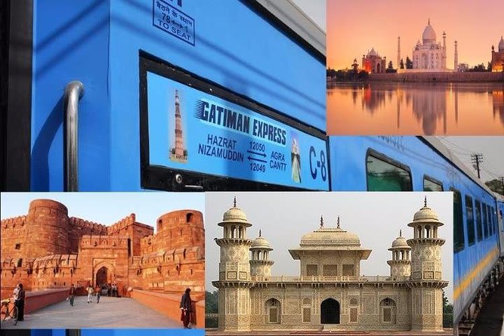 Agra Same day by Gatiman Express image