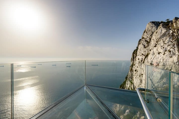 Gibraltar Inside Out Skywalk & Suspension Bridge Tour 1.45hrs From 1 to 8 person image