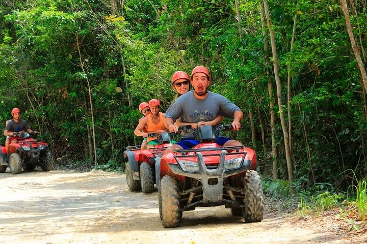 3 activities in 1 ATV's (shared), Cenote & Zipline image