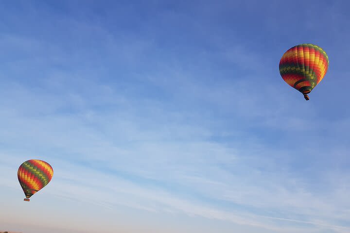 Hot Air Balloon Flight in Dubai with Breakfast, Falconry and Camel Ride image