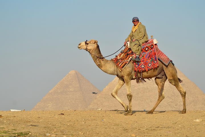 Full day tours to pyramids, Sphinx, Solar boat, and Camel ride  image