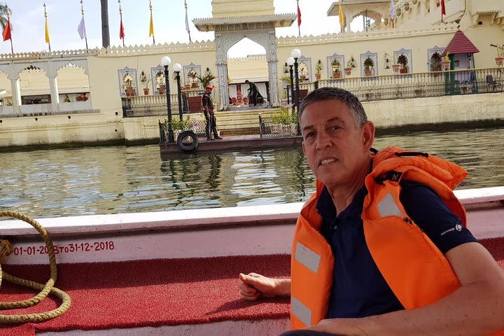 Sunset Boat Cruise on Lake Pichola in Udaipur image