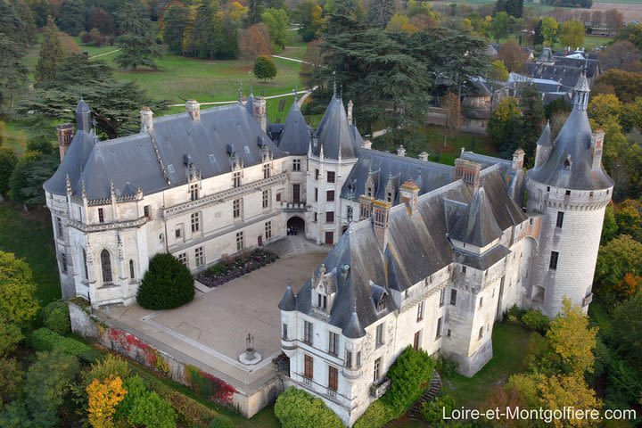 Hot Air Balloon Flight over the castle of Chenonceau / France image