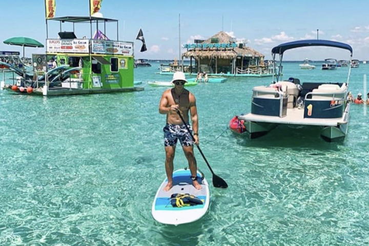 Ultimate Crab Island Private Pontoon Charter Tour image