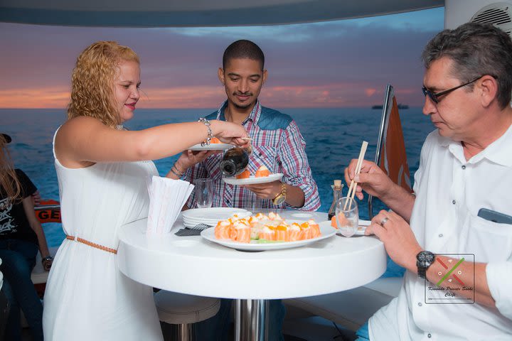 PRIVATE NIRVANA CRUISE for up to 15 pax sushi /oysters/ wagyu & DJ on TIGGER 2 image