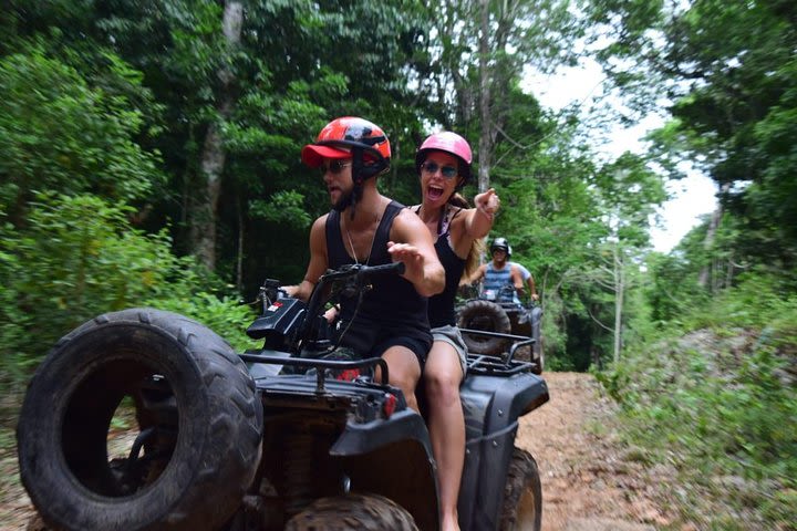 Best Combo from Cancun - Zipline Cenote ATV (Shared) and Lunch  image