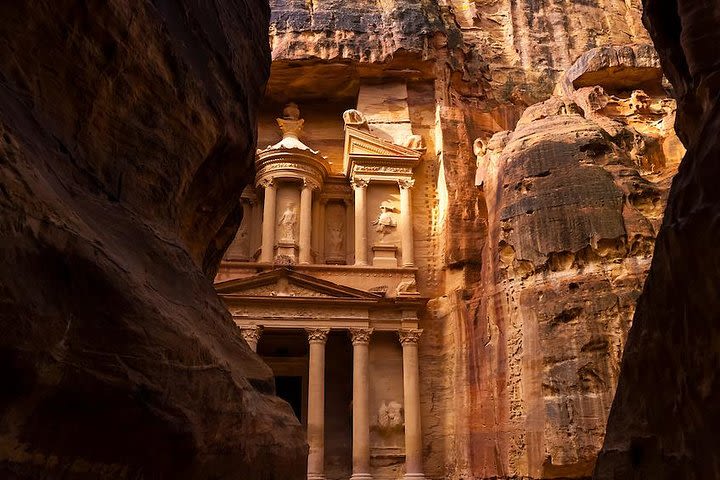 Private Petra Tour from Aqaba City Hotels with Local Petra Guide Included image