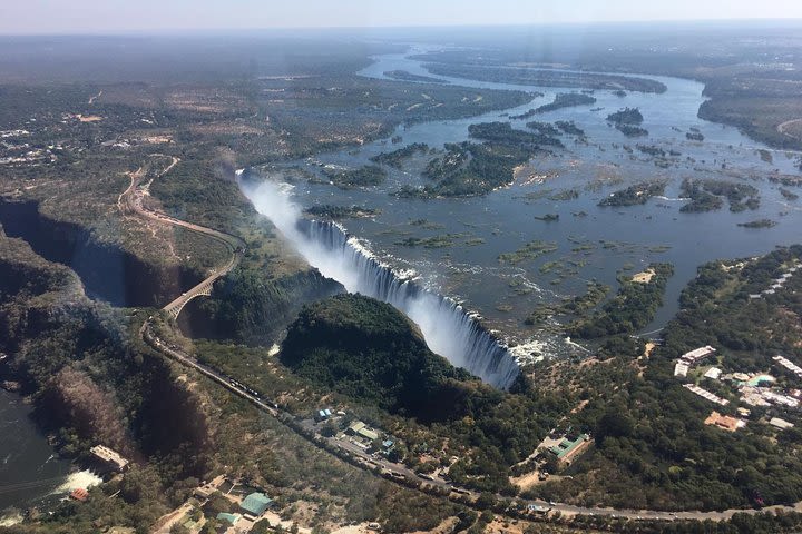 Helicopter Ride above the Falls image