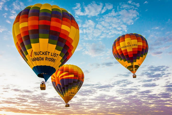 Phoenix Hot Air Balloon Ride at Sunrise image