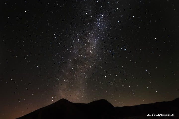 Night and sunrise on Monte Vettore: the roof of the Marche image