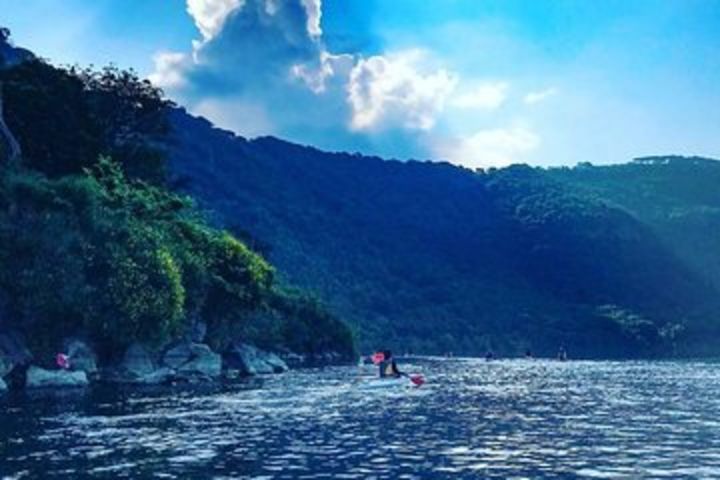 Castel Gandolfo Kayak Tour with Wine and Food Tasting image