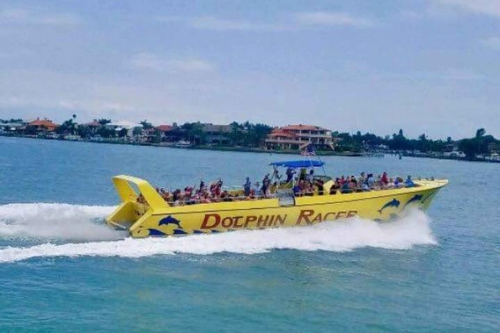 St. Pete Beach: Dolphin Racer Cruise by Speedboat image