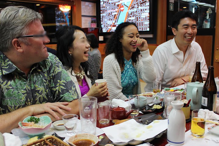 Asakusa Evening History Tour & Culture Exploration through Dining image