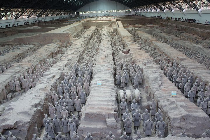 Terracotta Warriors & Horses plus Banpo Ruins Essential Full Day Tour from Xi'an image